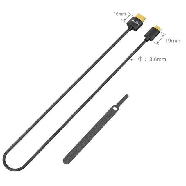 SmallRig Ultra Slim 4K Mini HDMI Cable 35cm 3040 SYNTEX TV