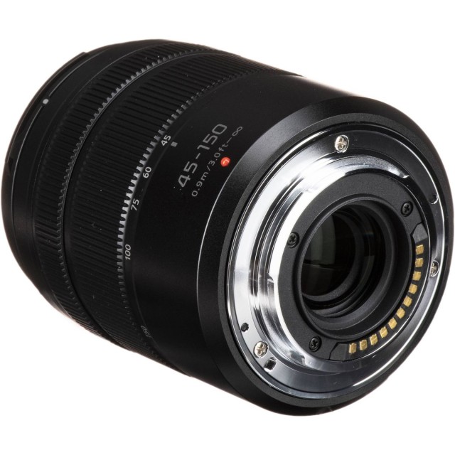 Panasonic Lumix G Vario 45-150mm f/4-5.6 Asph. Mega O.I.S. (Black